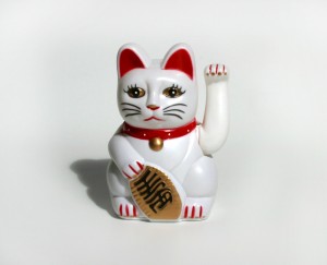 a lucky cat brings you luck! ,  	Uploaded by zettmedia on sxc.hu